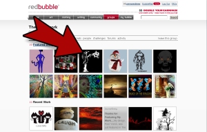 Another Studio45 feature on the redbubble.com pages